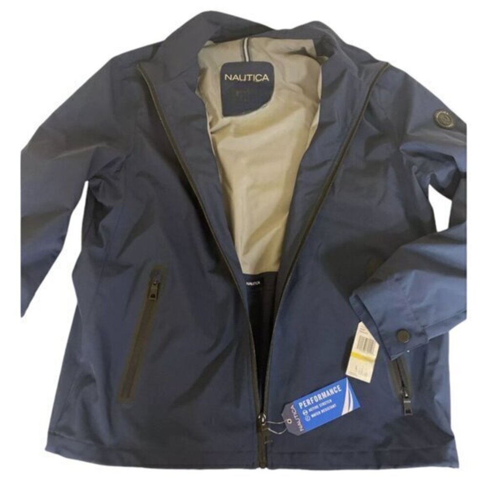 NAUTICA Full Zip AEROLAYER Windbreaker Golf Jacket Men Size XXL 2X New with tags - Picture 9 of 16
